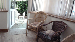View of patio from sun room View of patio from sun room